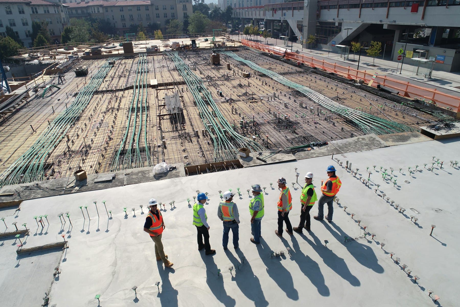 Equipo de obra industrial