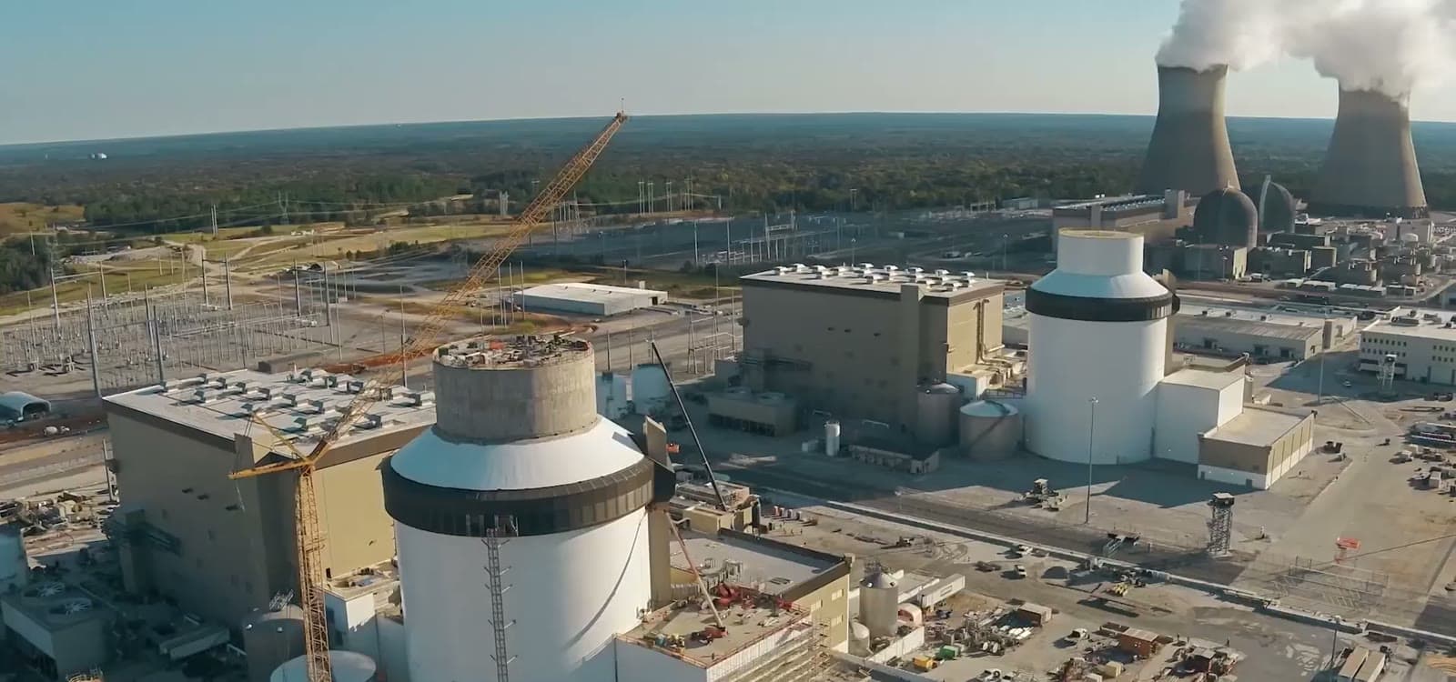Industrial plant, pipeline welding and wind turbine installation
