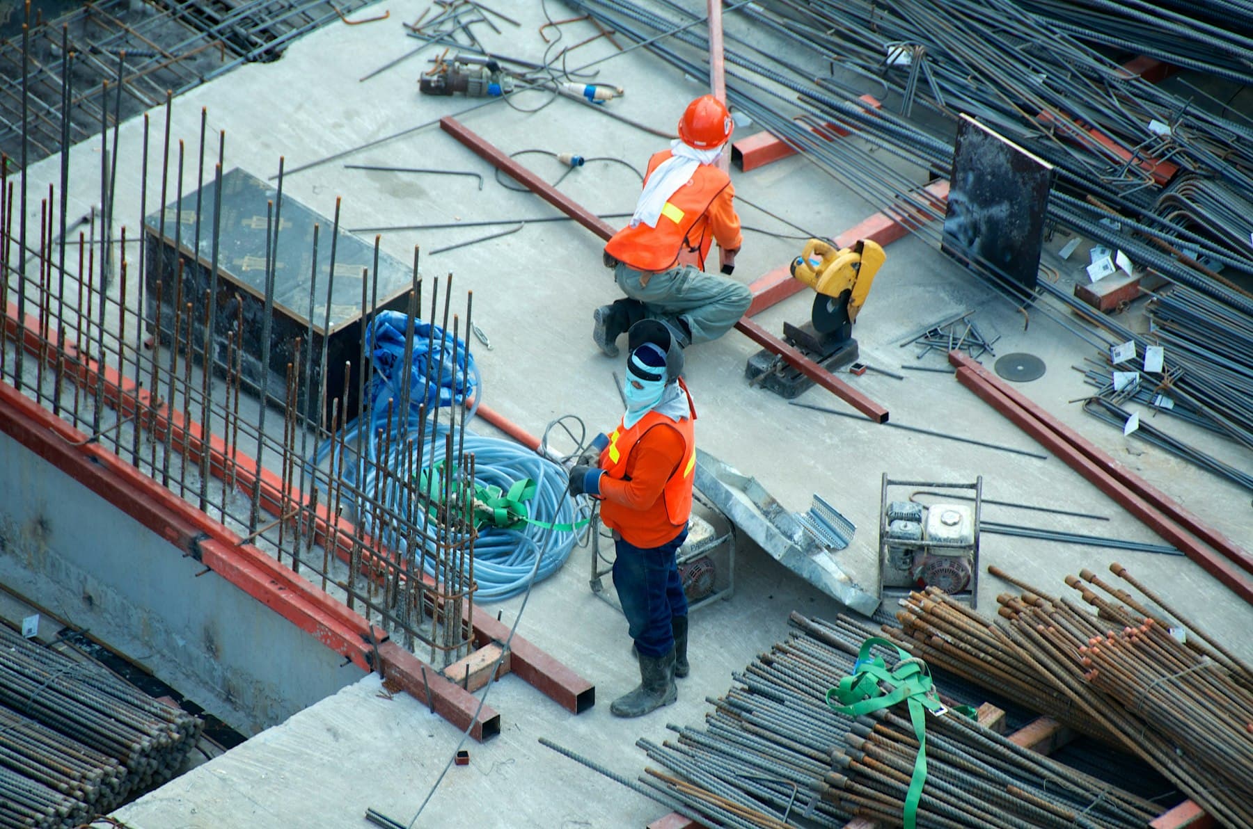 Trabajo con equipo de protección